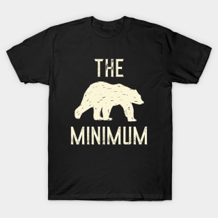 The Bear Minimum (Off-White) T-Shirt